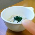 しじみごはん's cooksnap of when they made 離乳食・中期■鳥ササミパンがゆ.