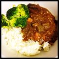 emilymama's cooksnap of when they made 煮込み時間５分！サイコロステーキのカレー.