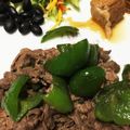 記念樹's cooksnap of when they made 牛肉とピーマンの炒め物.