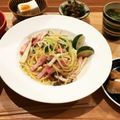 クック2S6D1P☆'s cooksnap of when they made かぼす香る*オイルパスタ.
