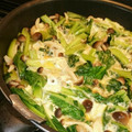 kentae's cooksnap of when they made 小松菜の玉子とじ炒め.