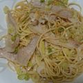 ぷぎぃ's cooksnap of when they made 豚トロ塩焼きそば.