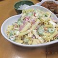 ゆけり３兄弟's cooksnap of when they made 林檎入り♡マカロニサラダ.