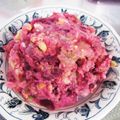 クックTW1J61☆'s cooksnap of when they made ビーツとポテトとチーズのサラダ.