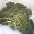 海理ママ's cooksnap of when they made ニラも冷凍しよう～！.