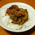 たーれす's cooksnap of when they made ゴーヤの肉味噌炒め.