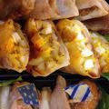 はまぢママ's cooksnap of when they made 簡単、安い、美味しい！たまごちくわ春巻♪.