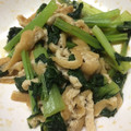桜大根's cooksnap of when they made レンジでちん！小松菜と油揚げの煮びたし.