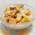 まあまま☆0403's cooksnap of when they made ヘルシー版かぼちゃ＆さつまいもサラダ.
