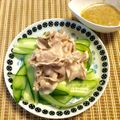 にきけん's cooksnap of when they made シャキシャキ胡瓜の豚しゃぶサラダ.