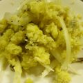 由芽15's cooksnap of when they made 秋ですね☆簡単さつまいもサラダ.