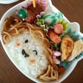 たなたく's cooksnap of when they made 忙しい朝にも簡単 キャラ弁 女の子♪.