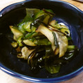 akichou's cooksnap of when they made 茄子と胡瓜の酢のもの♪.