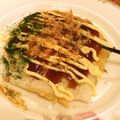 komugiko4's cooksnap of when they made お店みたいに分厚いお好み焼き.