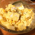komugiko4's cooksnap of when they made ✿はんぺんのカレーマヨ和え✿.