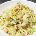 nyaoppi's cooksnap of when they made キャベツとカニカマのからしマヨ和えサラダ.