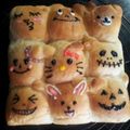 tn_dan111's cooksnap of when they made キティちゃんのちぎりパン.