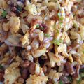 〜遊馬子〜's cooksnap of when they made 簡単ガッツリランチ！納豆キムチチャーハン.