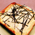 ぴぉたん's cooksnap of when they made 海苔とわさびマヨのチーズトースト.