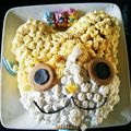 きてぃこmama's cooksnap of when they made 妖怪ウォッチ ジバニャンのキャラケーキ.