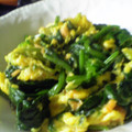 maruru-nn's cooksnap of when they made ほうれん草と鮭フレークの卵とじ♪.