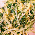 まいまいまいちん's cooksnap of when they made ぱぱっと簡単！ふわふわ卵と水菜の塩麹炒め.