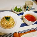 googoosaki's cooksnap of when they made ✪干しえびのナンプラー炒飯✪.