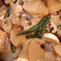 ひま☆まま's cooksnap of when they made れんこんシャッキリ♪厚揚げと鶏そぼろ煮.