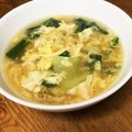 ゆるプリン's cooksnap of when they made たまごとチンゲン菜の中華スープ.