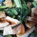 Jyohana's cooksnap of when they made 小松菜とひら天の炒め物.