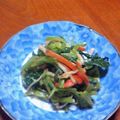 のじまさん's cooksnap of when they made 小松菜の辛子和え.