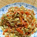 まるがお土土's cooksnap of when they made 糸コンャクと野菜たまご炒め.