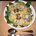 pin5pin's cooksnap of when they made 簡単アサリのボンゴレパスタ.