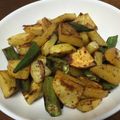 マジクック's cooksnap of when they made ☆オクラとポテトのバター炒め☆.