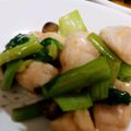 基本ニク's cooksnap of when they made ササミとチンゲン菜のウマっ！炒め～★.