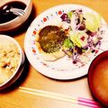 たまごかけ178's cooksnap of when they made 鶏ひき肉と豆腐のハンバーグ(和風ソース).