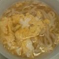 amileamila's cooksnap of when they made ☆簡単☆卵とじうどん♪.
