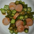 kyokoha's cooksnap of when they made 魚肉ソーセージのケチャップ炒め.
