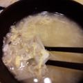 アルカママ's cooksnap of when they made えのきのかき玉味噌汁.