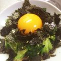 sbx2tm3's cooksnap of when they made ニラの卵黄和え.