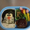 rapako's cooksnap of when they made キャラ弁 ドラえもん☆彡.