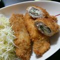 クックKPF4SW☆'s cooksnap of when they made 安くて美味しい♪しそチーズロールカツ☆.