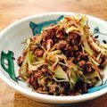 kaokaofood's cooksnap of when they made ミョウガとひき肉のナンプラーレモン.
