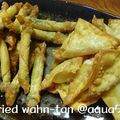 aqua51's cooksnap of when they made カニ棒とシソの揚げワンタン.