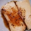 おおなべ's cooksnap of when they made 油淋鶏ソースで豆腐ステーキ.