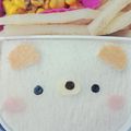 クックSCFIEQ☆'s cooksnap of when they made ＊キャラ弁＊　パンDEくまちゃん♥.