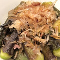 mtkayo's cooksnap of when they made おくらとししとうのガーリック炒め.