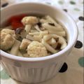 ♥ゆみ♥'s cooksnap of when they made 離乳食完了期　鶏ミンチとしいたけのうどん.