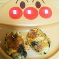 ん～たけちょ's cooksnap of when they made ☆離乳食 キャベツとジャガイモのおやき☆.