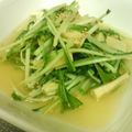 べるり's cooksnap of when they made *水菜と油揚げのさっと煮*.